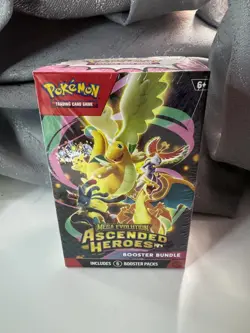 Pokemon TCG Mega Evolution Ascended Heroes Booster Bundle 6 Packs (sealed) - Image 1