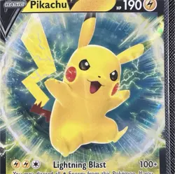 The Pokemon Company Pokemon TCG Pikachu V SWSH198 SWSH Promo Holo Eng 190 HP - Image 1