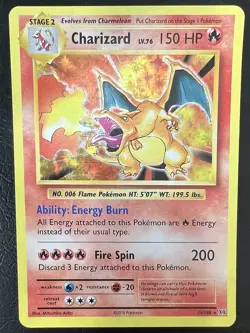 2016 Pokemon TCG XY Evolutions CHARIZARD HOLO 11/108 - Image 1