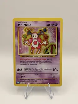 Pokemon Classic Collection Mr. Mime Holo 013/034 NM Classic Collection - Image 1