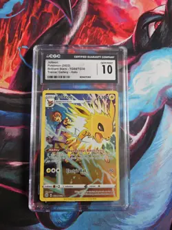 Jolteon Brilliant Stars TG04/TG30 Trainer Gallery CGC Gem Mint 10 Pokemon - Image 1