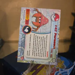 Parasect #47 1999 Topps Pokemon TV Animation Edition Series 1 Blue Logo - Image 2