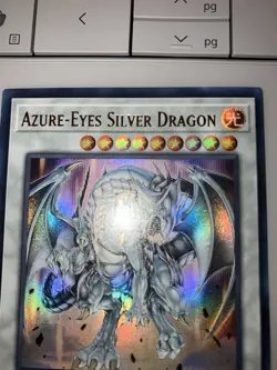 Yugioh Azure-Eyes Silver Dragon SDBE-EN040 Ultra Rare - Image 5