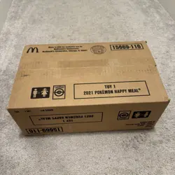 2021 Pokemon McDonald’s Sealed Case, 150 Boosters, 25th Anniversary Celebrations - Image 1