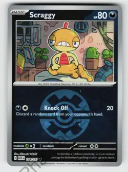 Scraggy (Quick Ball) 134/217 Ascended Heroes C Reverse Holo NM/M Pokemon - Image 1