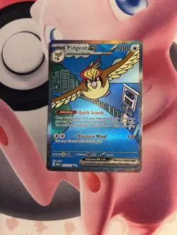 Pokemon Pidgeot ex 225/197 Obsidian Flames Special Illustration Rare Holo LP - Image 1