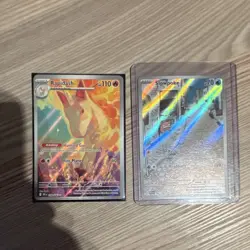 Pokemon TCG Pokemon GO 2-Card Holo/Foil Lot: Rapidash 022/078 & Slowpoke - Image 1