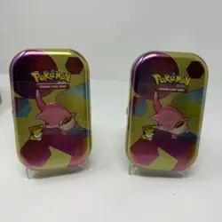 Lot of 4 - Pokemon TCG Scarlet & Violet 151 Mini Tins - SlowPoke and Kadabra - Image 2