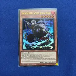 Yu-Gi-Oh! Vanquish Soul Jiaolong AGOV-EN018 Ultra Rare 1st Ed NM - Image 1