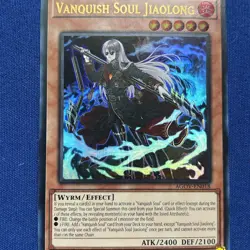Yu-Gi-Oh! Vanquish Soul Jiaolong AGOV-EN018 Ultra Rare 1st Ed NM - Image 5