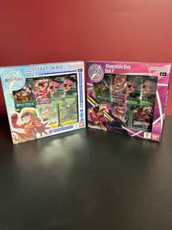 One Piece CCG Illustration Box Volume 3 and Volume 4 Bundle - Image 1