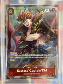 One Piece Eustass "Captain" Kid OP14-014 The Azure Sea's Seven Promo PSA 10 - Image 2