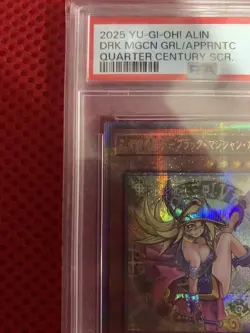 Dark Magician Girl PSA10 25th Secret Rare YuGiOh Apprentice Magician OCG - Image 2