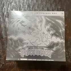 Pokemon ETB Mega Evolution Pitch Black Elite Trainer Box Factory Sealed - Image 1