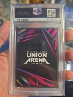 2025 UNION ARENA EX/JJK EN YUJI ITADORI 1 STAR psa 10 - Image 2