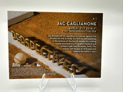 2026 Topps Chrome Baseball Jac Caglianone Perspective Gold 21/50 #P-1 - Image 3
