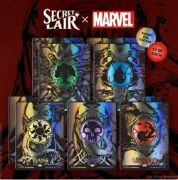 Secret Lair x MARVEL Spider-Man Mana Symbiote Raised Foil Edition Presale - Image 1
