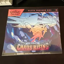 Pokemon TCG Mega Evolution—Chaos Rising Elite Trainer Box English - Image 1