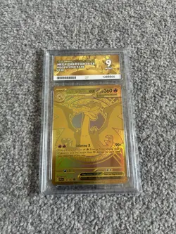 Pokemon TCG Mega Charizard X EX Mega Hyper Rare 130/094 Phantasmal Flame Ace 9 - Image 1