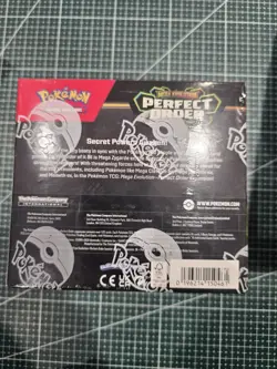 Pokemon TCG Mega Evolution Perfect Order Sealed Booster Box - Image 3