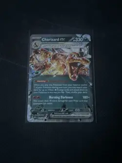 Pokemon TCG Charizard EX 125/197 Obsidian Flame Double Rare Card - Image 1