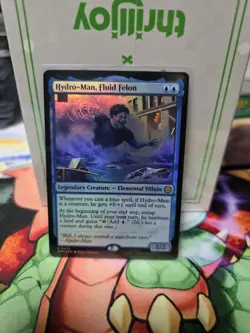 Hydro-Man, Fluid Felon (Foil) Rare MTG Spider-Man - Image 1