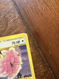 Nintendo Pokemon TCG Expedition Base Set Clefable 7/165 Holo Rare 2002 70HP - Image 3