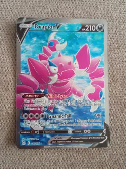 Drapion V 182/196 - Lost Origin Full Art - Pokemon TCG - NM - Image 1