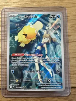 Pokemon TCG Misty's Psyduck IR Destined Rivals 193/182 - NM - Image 1