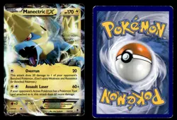 Manectric EX 23/119 EX Rare Holo Phantom Forces Pokemon Card - Image 1