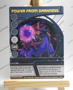 Bakugan Card - Power From Darkness - Blue Ability Card - BA170 - 38/48 - 2008 - Image 1