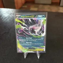 Mega Darkrai Ex 48/84 Double Rare Card - Pokemon Pitch Black Near Mint - Image 1