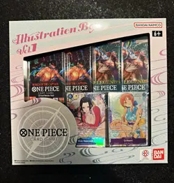 Bandai One Piece Card Game Illustration Box Vol.1 English FACTORY SEALED - Image 1
