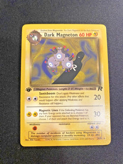 Dark Magneton 28/82 1st Edition Team Rocket Regular Rare LP - Pokemon Card - Image 1