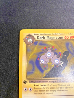 Dark Magneton 28/82 1st Edition Team Rocket Regular Rare LP - Pokemon Card - Image 2