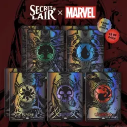 SECRET LAIR X MARVEL'S SPIDER-MAN: MANA SYMBIOTE RAISED FOIL EDITION PRESALE - Image 1
