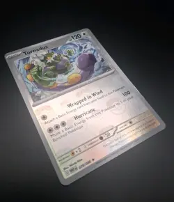 Tornadus Master Ball Pattern 078/086 White Flare Holo Pokemon Card Near Mint LP - Image 4
