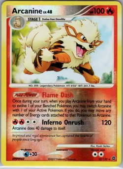 Arcanine 22/132 Reverse Holo - Secret Wonders - Pokemon Card - LP - Image 1