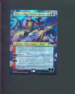 Magic the Gathering Minsc & Boo Timeless Heroes D&D Secret Lair Foil NM - Image 1