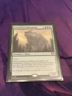 Craterhoof Behemoth Commander Masters CMM #280 Regular - Image 1