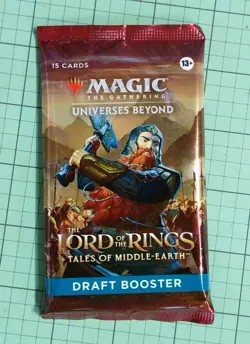 Magic: The Gathering Universes Beyond Lord of the Rings Draft Booster Pack - Image 1