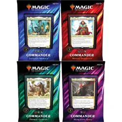 Magic the Gathering Commander 2019 4 Deck Set - English MTG New Factory Sealed - Image 1
