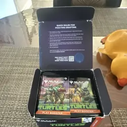 MTG Teenage Mutant Ninja Turtles Draft Night Box 📦/PACKS SOLD RECENTLY FOR 73! - Image 2