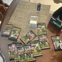 MTG Teenage Mutant Ninja Turtles Draft Night Box 📦/PACKS SOLD RECENTLY FOR 73! - Image 3