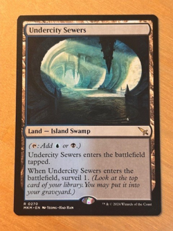 MTG Magic the Gathering Undercity Sewers Murders at Karlov Manor NM - Image 1