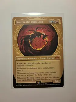 Sauron the Dark Lord (Showcase) MTG Lord Rings: Tales Middle-earth NM/Mint - Image 2
