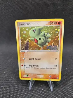 Larvitar 63/109 Pokemon Team Rocket Returns Reverse Holo MP - Image 1