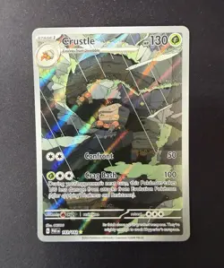 Crustle 183/182 SV04 Paradox Rift Illustration Rare Full Art Holo EN 2023 - Image 1