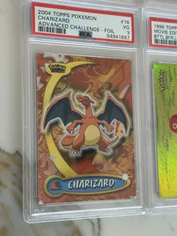 Pokemon Vintage PSA Graded Lot Holo Topps Charizard Blastoise Togepi Promo - Image 2