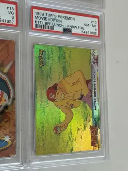 Pokemon Vintage PSA Graded Lot Holo Topps Charizard Blastoise Togepi Promo - Image 3